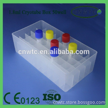Plastic Cryovial Tube Box